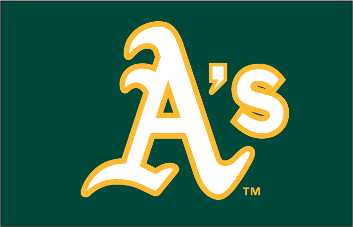 Oakland Athletics 2007-2009 Batting Practice Logo t shirts DIY iron ons